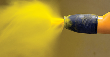 ELEKTROSTATIC POWDER COATING